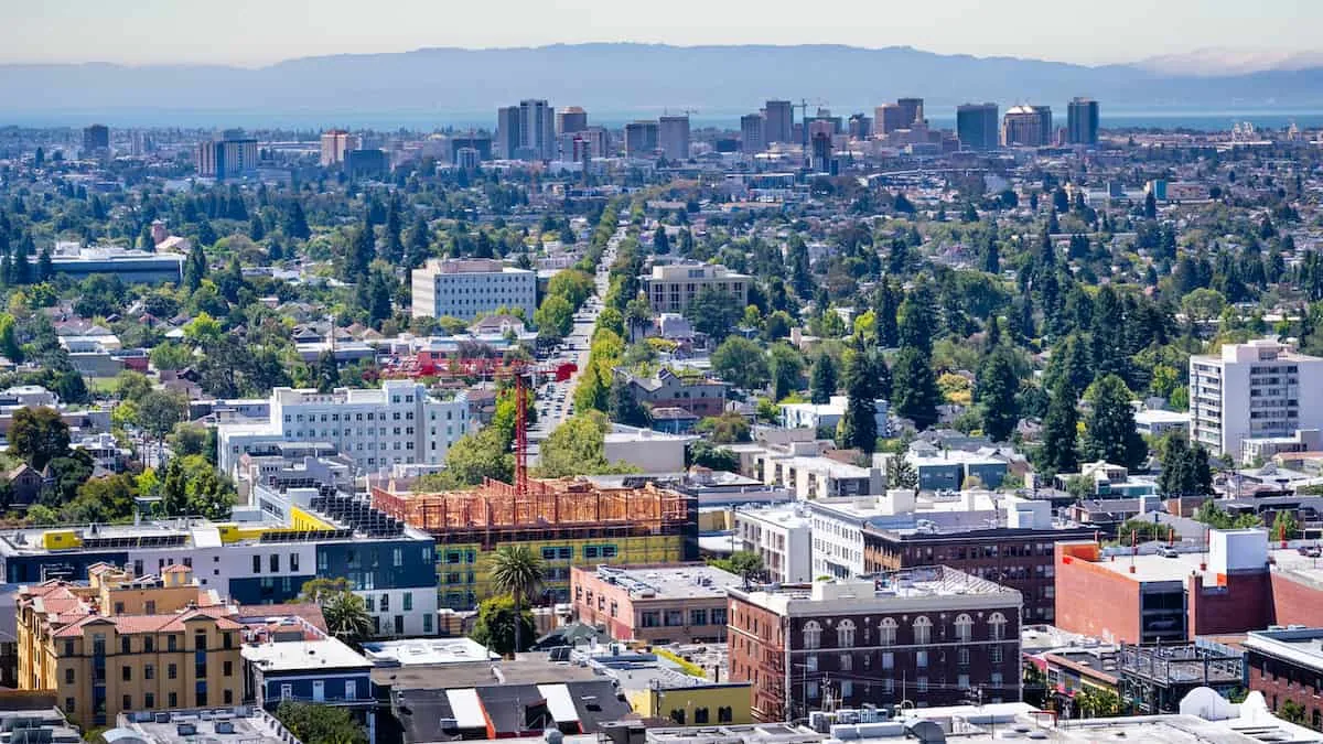 Downtown Berkeley rooftops